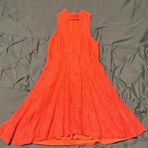 Bright Orange Dress